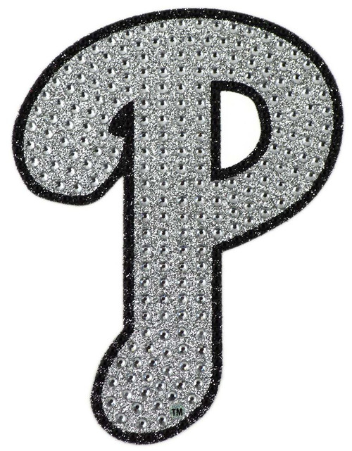 Philadelphia Phillies Auto Emblem Rhinestone Bling Special Order