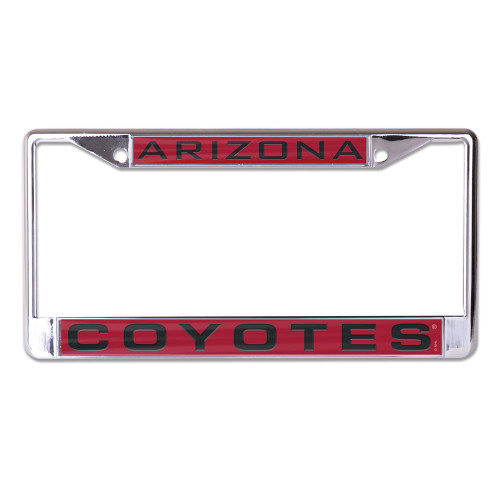 Arizona Coyotes License Plate Frame Inlaid Style Special Order