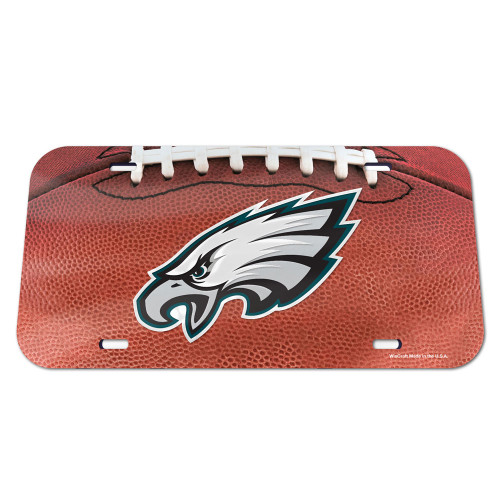 Philadelphia Eagles License Plate Crystal Mirror Football Design Special Order