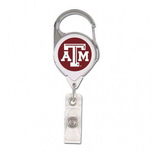 Texas A&M Aggies Badge Holder Premium Retractable Special Order