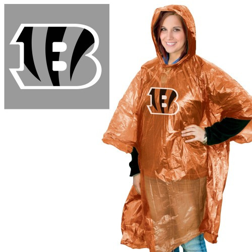 Cincinnati Bengals Rain Poncho