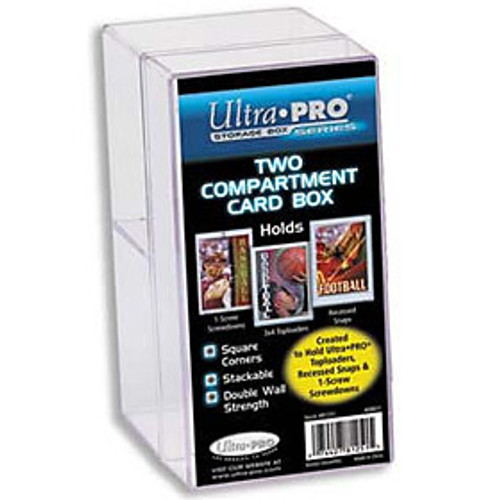 Clear 2 Piece Compartment - Screwdowns Clear 2 Piece Compartment - Screwdowns