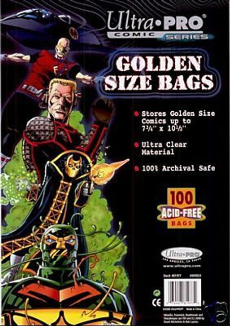 Comic Bags - Golden Size 100 pk