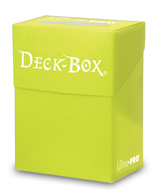 Deck Box Solid - Bright Yellow