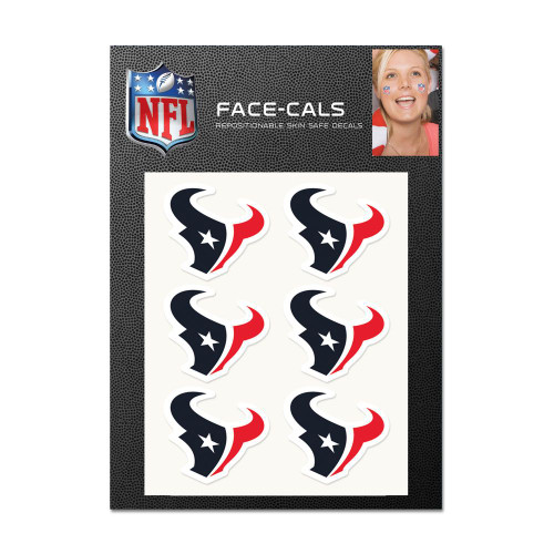 Houston Texans Tattoos Face Cals