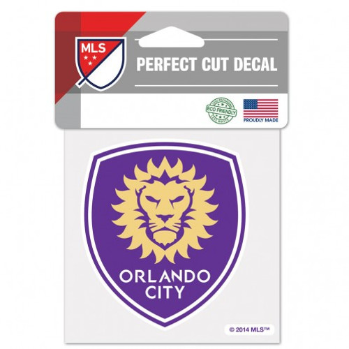 Orlando City SC Decal 4x4 Perfect Cut Color