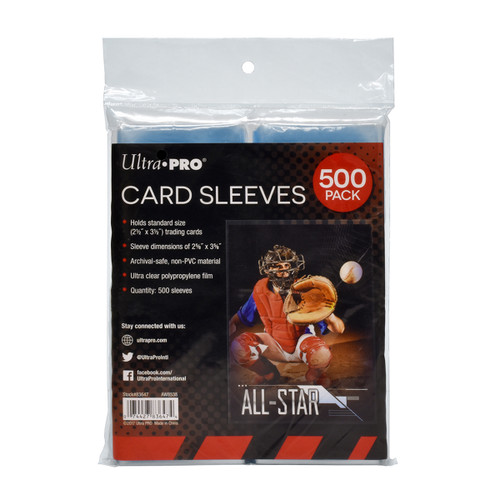 Ultra Pro Card Sleeves 500 Pack