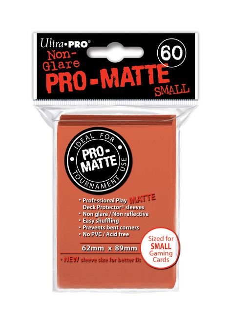 Deck Protectors - Pro-Matte - Small Size - Peach (One Pack of 60) Special Order