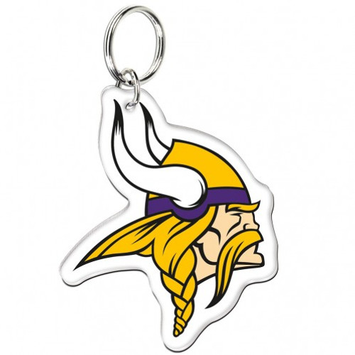 Minnesota Vikings Key Ring Acrylic Carded Premium Special Order