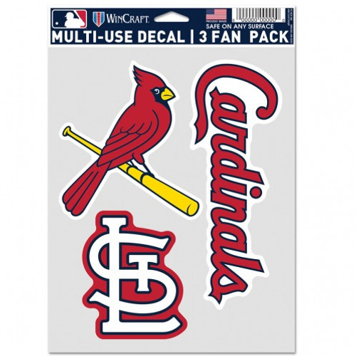 St. Louis Cardinals Stickers Prismatic