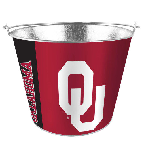 Oklahoma Sooners Bucket 5 Quart Hype Design