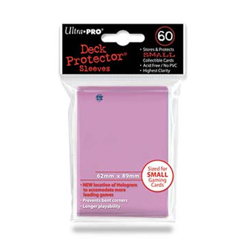 Deck Protectors, Small Size - Pink (10 pks of 60 per disp)