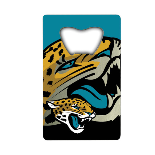 Jacksonville Jaguars Bottle Opener Credit Card Style Special Order