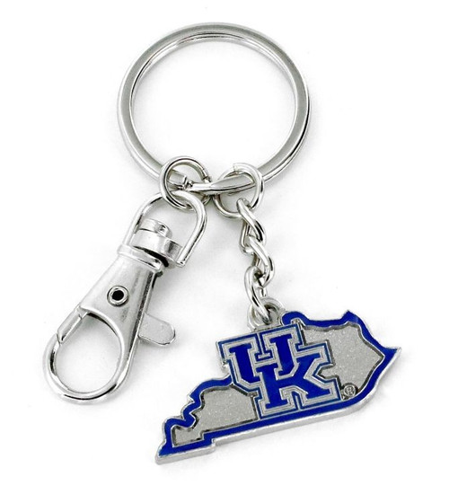 Kentucky Wildcats Keychain State Design Special Order