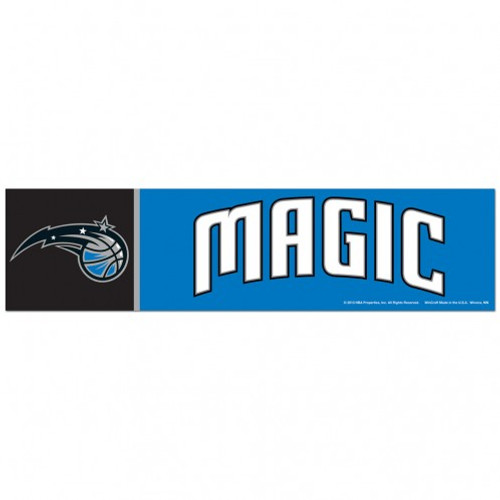 Orlando Magic Decal 3x12 Bumper Strip Style Special Order