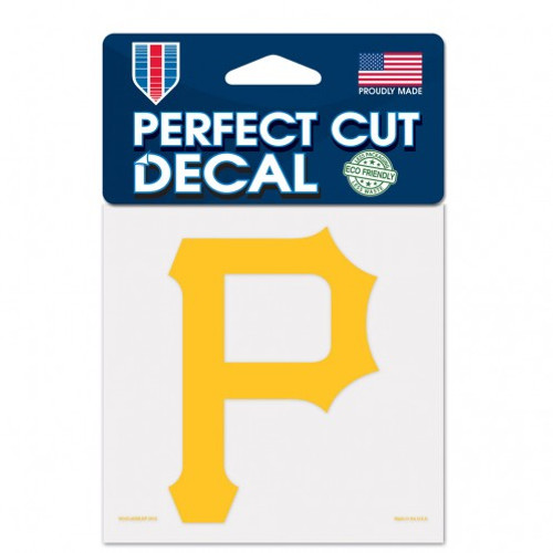 Pittsburgh Pirates Decal 4x4 Perfect Cut Color Special Order