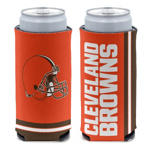 Cleveland Browns Can Cooler Slim Can Design
