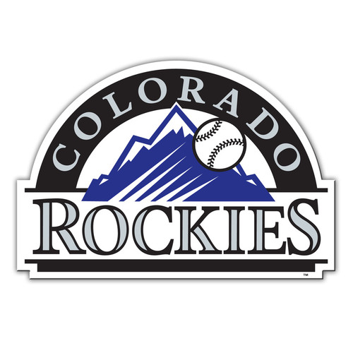 Colorado Rockies Magnet Car Style 12 Inch Special Order CO