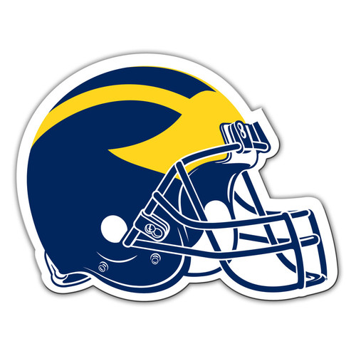 Michigan Wolverines Magnet Car Style 12 Inch Helmet Design CO