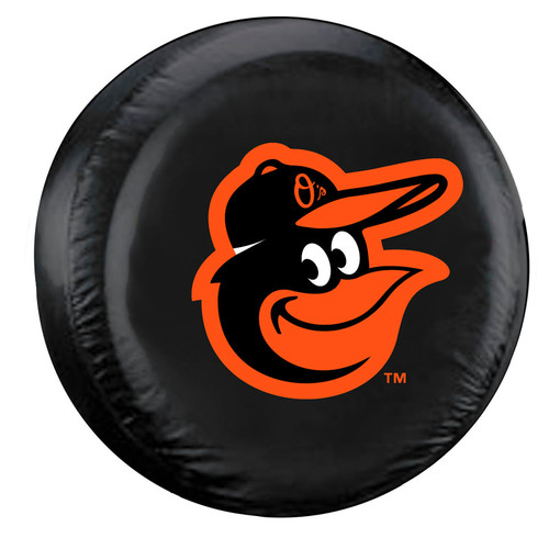 Baltimore Orioles Tire Cover Large Size Black Special Order CO