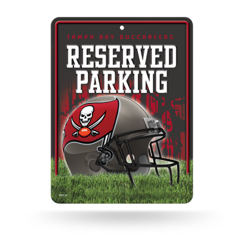 Tampa Bay Buccaneers Sign Metal Parking