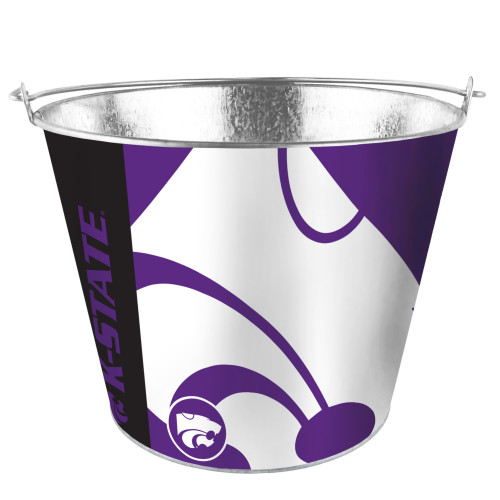 Kansas State Wildcats Bucket 5 Quart Hype Design