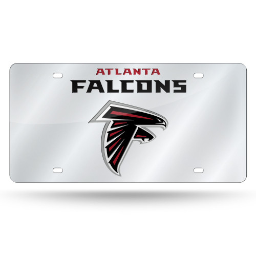 This 6"x12" license plate is a must have for any fan! The team's logo is laser cut onto a durable mirrored acrylic license plate. Great for displaying on your car or in your sports room!. Made By Rico Industries