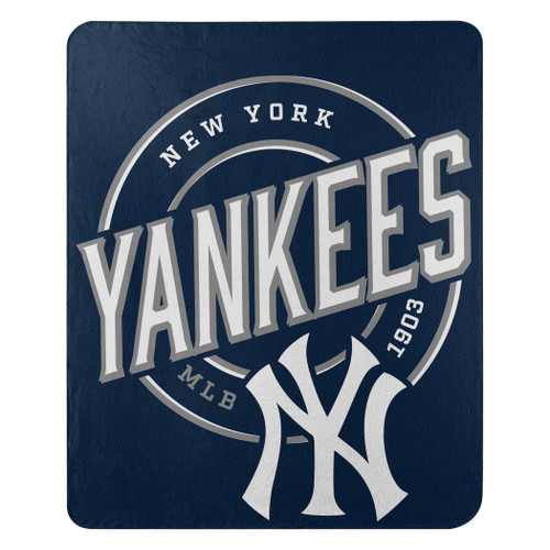 New York Yankees Blanket 50x60 Fleece Campaign Design