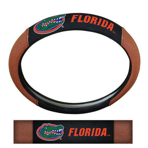 Florida Gators Steering Wheel Cover Premium Pigskin Style Special Order