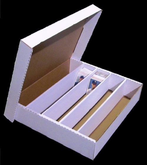 Cardboard - 5000 Count Storage Box 5 Row (Bundle of 24)