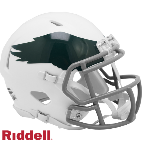 Philadelphia Eagles Helmet Riddell Replica Mini Speed Style 1969-1973 T/B