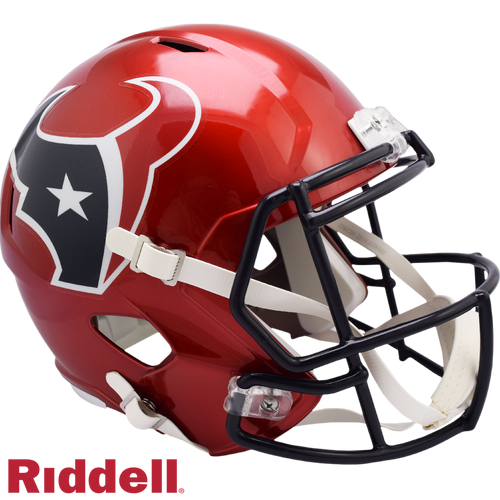 Houston Texans Helmet Riddell Replica Full Size Speed Style On-Field Alternate Houston Texans Helmet Riddell Replica Full Size Speed Style On-Field Alternate