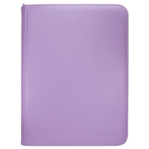 Vivid 9 Pocket Zippered PRO-Binder Purple