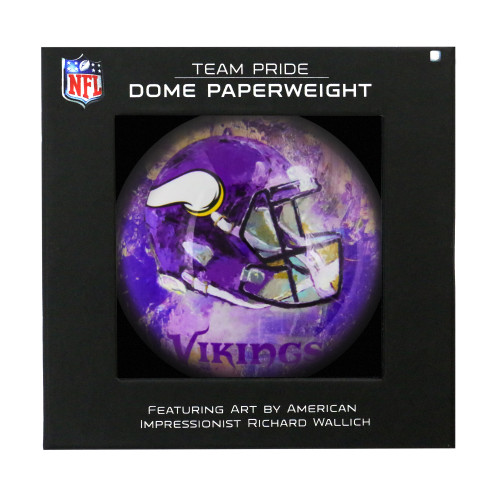 Minnesota Vikings Paperweight Domed