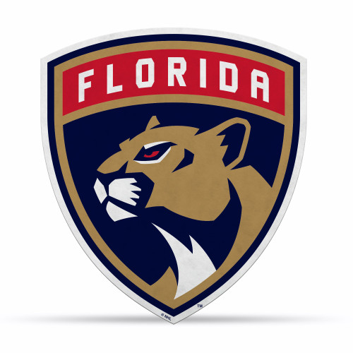 Florida Panthers Pennant Shape Cut Logo Design Florida Panthers Pennant Shape Cut Logo Design