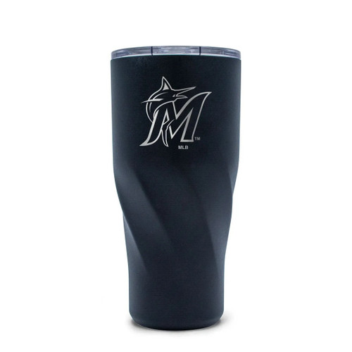 Miami Marlins Tumbler 20oz Morgan Stainless Miami Marlins Tumbler 20oz Morgan Stainless