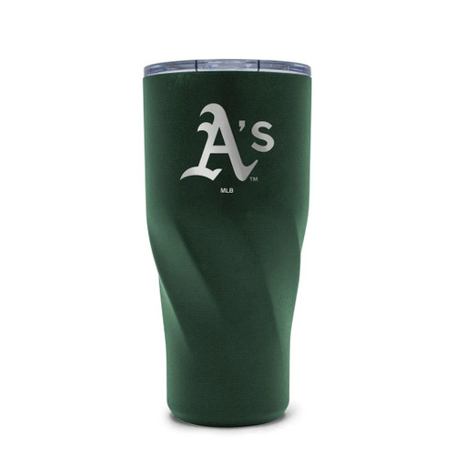 Oakland Athletics Tumbler 20oz Morgan Stainless Oakland Athletics Tumbler 20oz Morgan Stainless