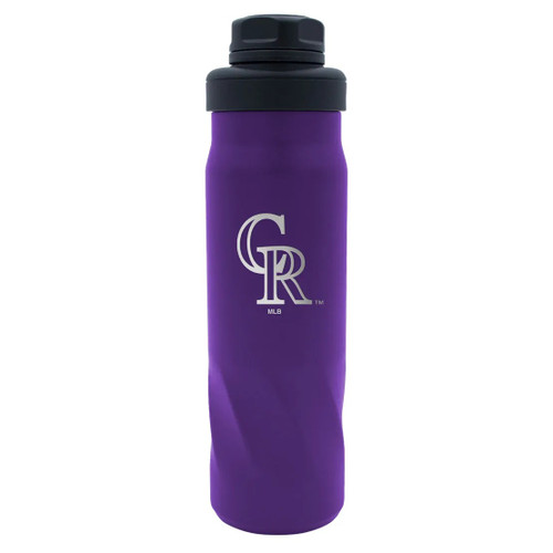 Colorado Rockies Water Bottle 20oz Morgan Stainless Colorado Rockies Water Bottle 20oz Morgan Stainless