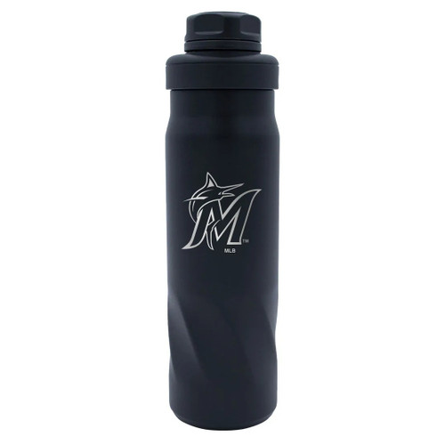 Miami Marlins Water Bottle 20oz Morgan Stainless Miami Marlins Water Bottle 20oz Morgan Stainless