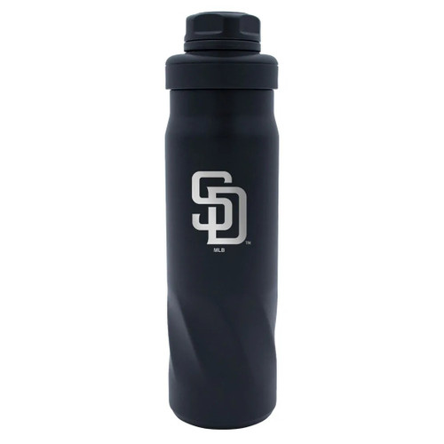 San Diego Padres Water Bottle 20oz Morgan Stainless San Diego Padres Water Bottle 20oz Morgan Stainless