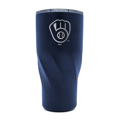 Milwaukee Brewers Tumbler 30oz Morgan Stainless Milwaukee Brewers Tumbler 30oz Morgan Stainless