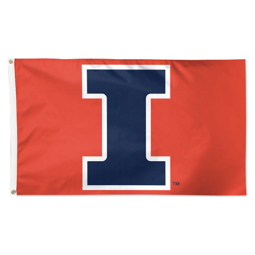 Illinois Fighting Illini Flag 3x5 Team