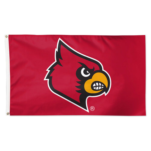 Louisville Cardinals Flag 3x5 Team