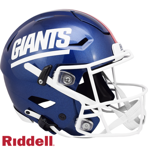 New York Giants Helmet Riddell Authentic Full Size SpeedFlex Style Color Rush New York Giants Helmet Riddell Authentic Full Size SpeedFlex Style Color Rush