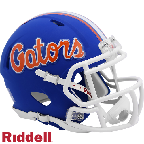 Florida Gators Helmet Riddell Replica Mini Speed Style Blue