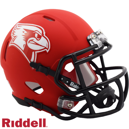 Illinois State Redbirds Helmet Riddell Replica Mini Speed Style Red