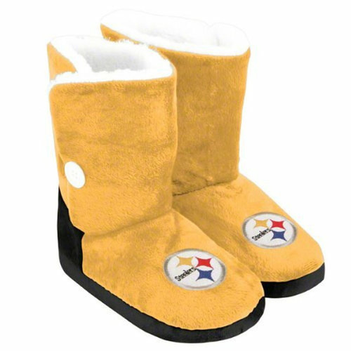 Pittsburgh Steelers Slipper - Women Boot - (1 Pair) - L