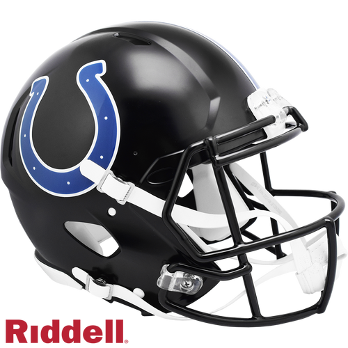 Indianapolis Colts Helmet Riddell Authentic Full Size Speed Style On-Field Alternate 2023 Indiana Nights