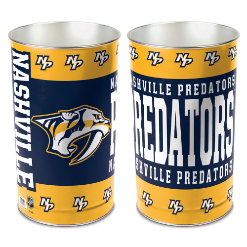 Nashville Predators Wastebasket 15 Inch