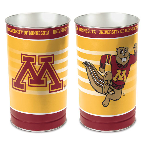 Minnesota Golden Gophers Wastebasket 15 Inch